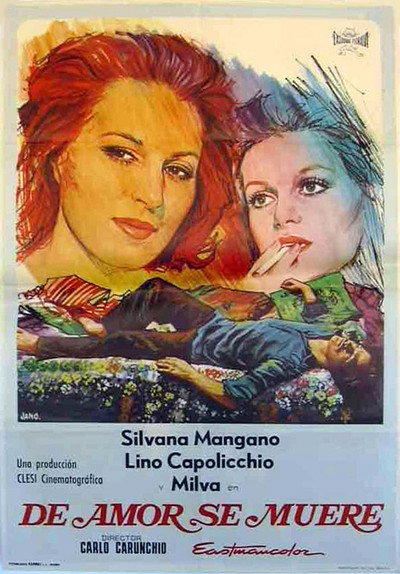 Póster de De amor se muere