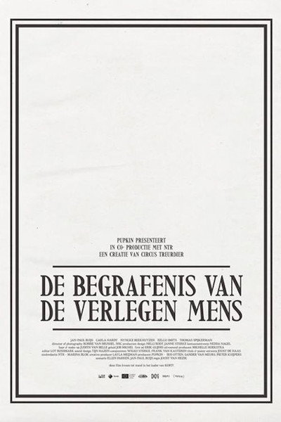 Póster de De begrafenis van de verlegen mens
