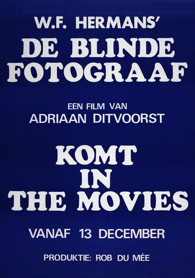Póster de De blinde fotograaf