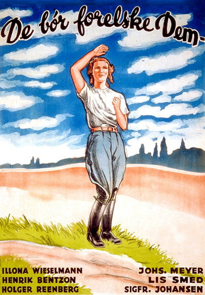 Póster de De bør forelske Dem