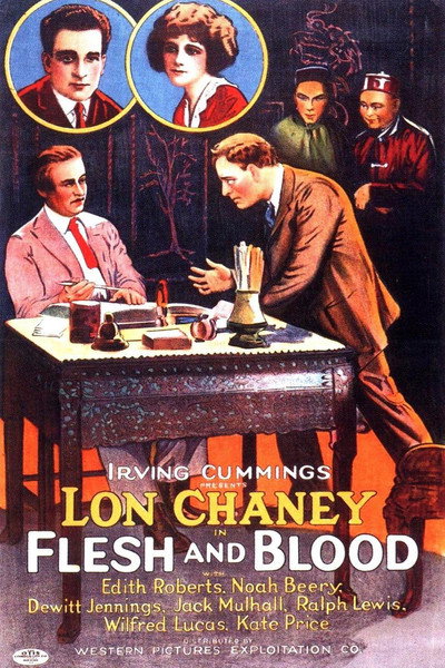 Póster de De carne y hueso