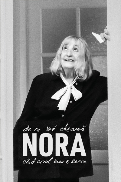 Póster de De ce ma cheama Nora, cand cerul meu e senin