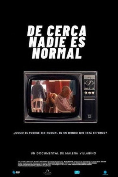 Póster de De cerca nadie es normal
