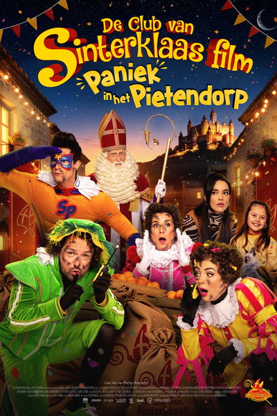Póster de De Club van Sinterklaas film: Paniek in het Pietendorp