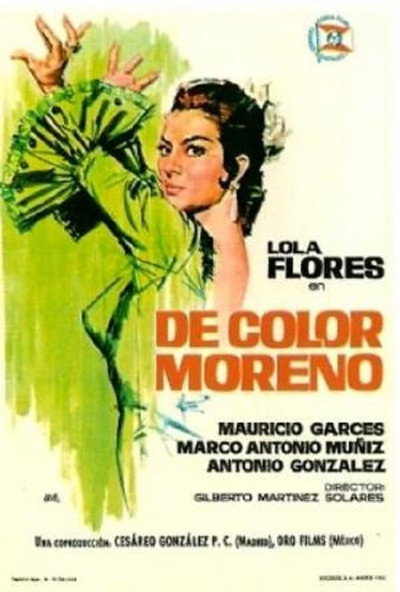 Póster de De color moreno