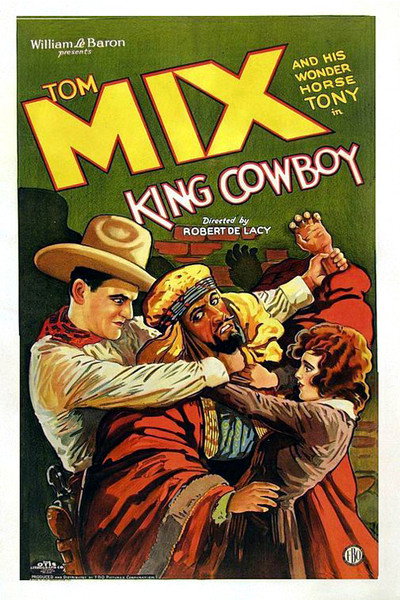 Póster de De cow-boy a rey