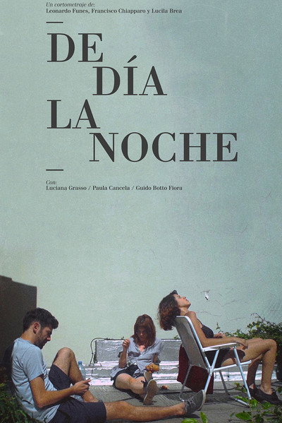 Póster de De día la noche
