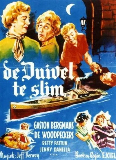 Póster de De duivel te slim