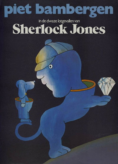 Póster de De dwaze lotgevallen van Sherlock Jones
