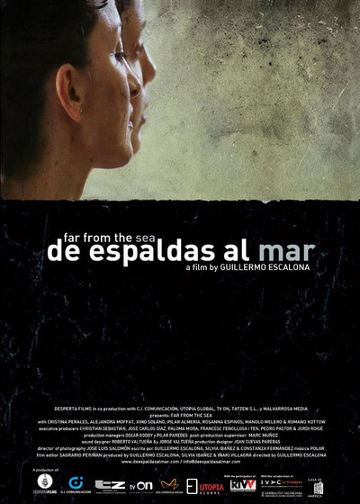 Póster de De espaldas al mar