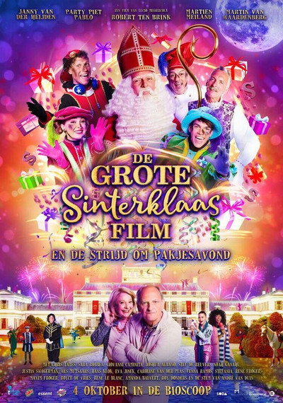 Póster de De grote Sinterklaasfilm en de strijd om pakjesavond