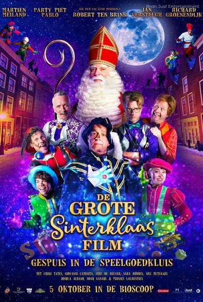 Póster de De grote Sinterklaasfilm: Gespuis in de speelgoedkluis