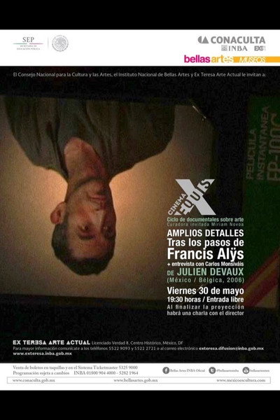 Póster de De larges détails (Sur les traces de Francis Alÿs)