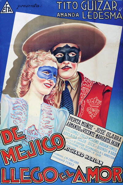 Póster de De Méjico llegó el amor
