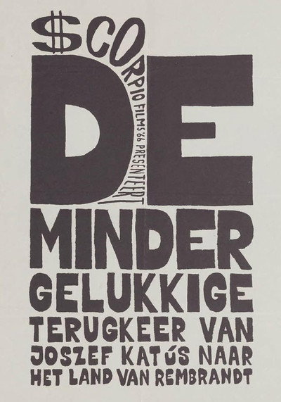 Póster de De minder gelukkige terugkeer van Joszef Katus naar het land van Rembrandt