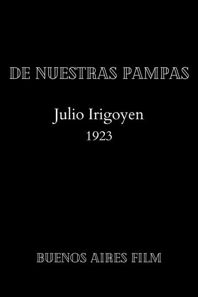 Póster de De nuestras pampas