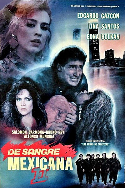 Póster de De sangre mexicana