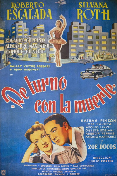 Póster de De turno con la muerte