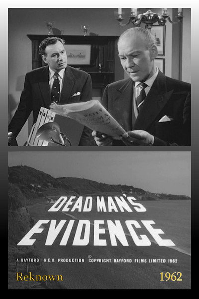 Póster de Dead Man's Evidence