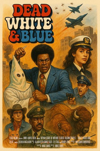 Póster de Dead, White and Blue