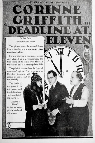 Póster de Deadline at Eleven