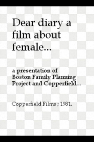Póster de Dear Diary: A Film About Female Puberty