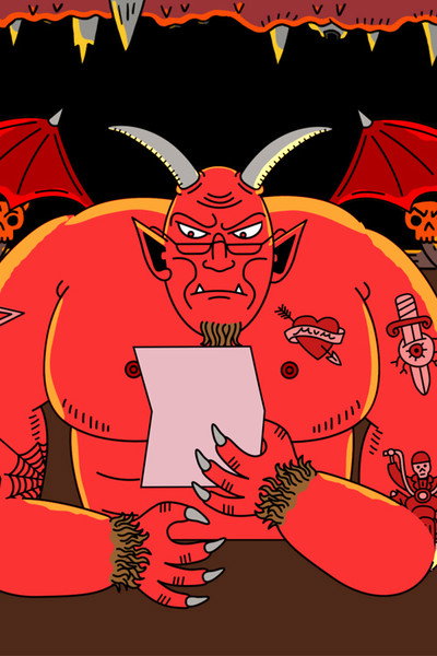Póster de Dear Satan