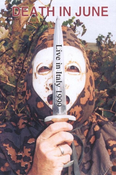 Póster de Death in June: Live in Italy 1999