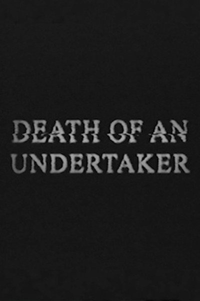 Póster de Death of an Undertaker