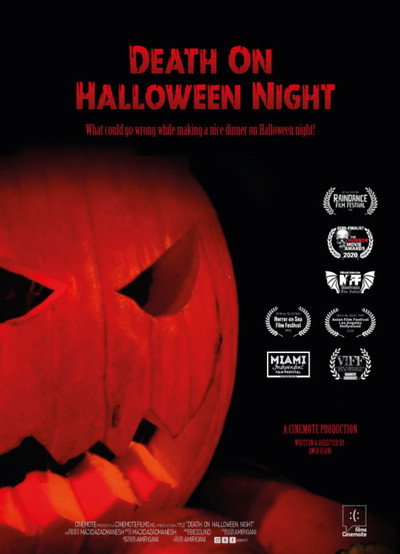 Póster de Death on Halloween Night
