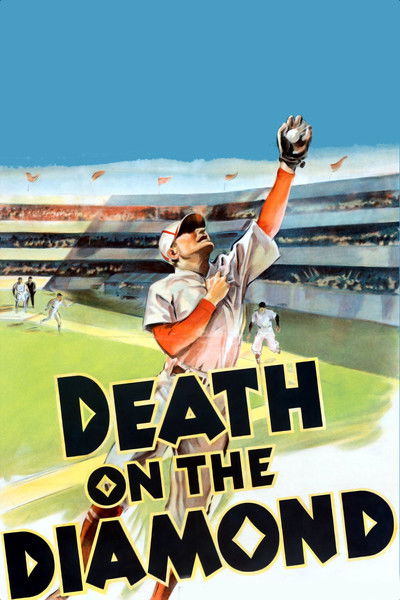 Póster de Death on the Diamond