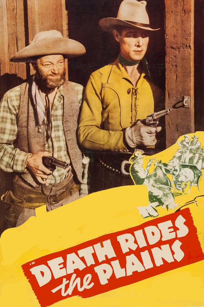 Póster de Death Rides the Plains
