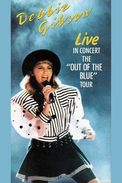 Póster de Debbie Gibson Live in Concert: The 'Out of the Blue' Tour