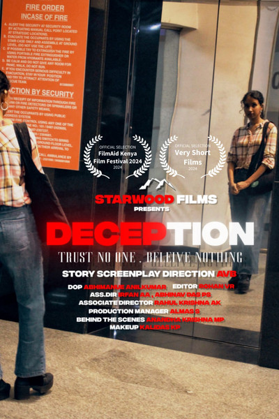 Póster de Deception - trust no one, Believe nothing