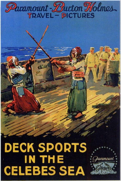 Póster de Deck Sports in the Celebes Sea