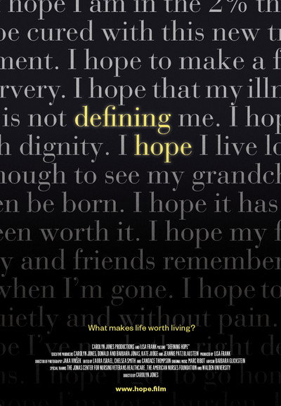 Póster de Defining Hope