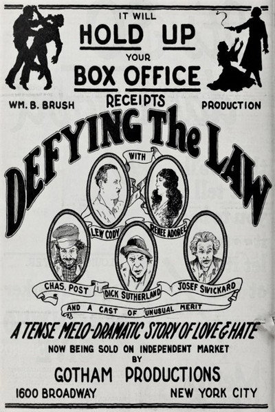Póster de Defying the Law