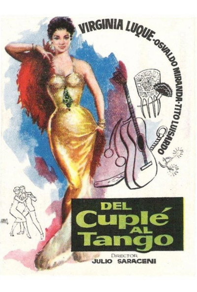 Póster de Del cuplé al tango