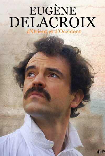 Póster de Delacroix, d'orient et d'occident