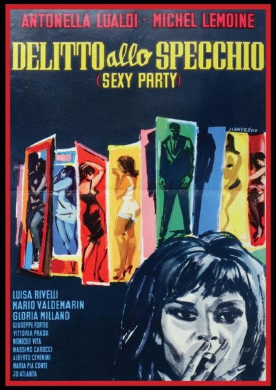 Póster de Delitto allo specchio