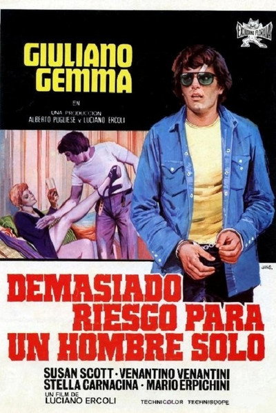 Póster de Demasiado riesgo para un hombre solo