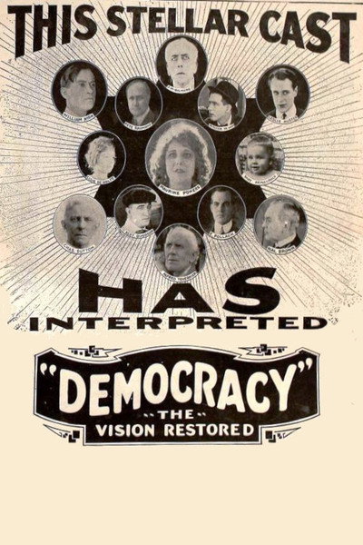 Póster de Democracy: The Vision Restored