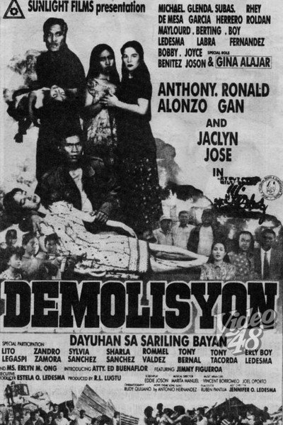 Póster de Demolisyon: Dayuhan sa sariling bayan
