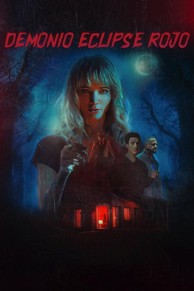 Póster de Demonio Eclipse Rojo