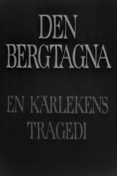 Póster de Den bergtagna