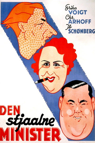 Póster de Den stjaalne minister