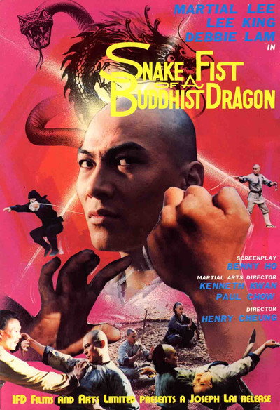 Póster de Dentro de 3 días: Lucha de serpiente de un dragón budista