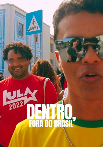Póster de Dentro, fora do Brasil