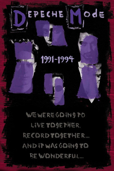 Póster de Depeche Mode: 1991-94 (We Were Going to Live Together, Record Together and It Was Going to Be Wonderful)
