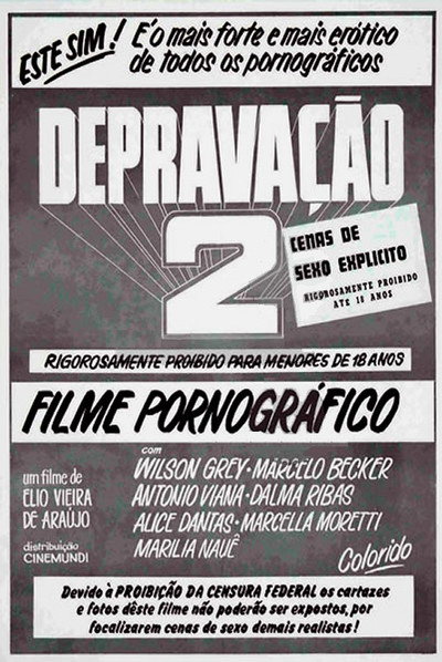 Póster de Depravação II
